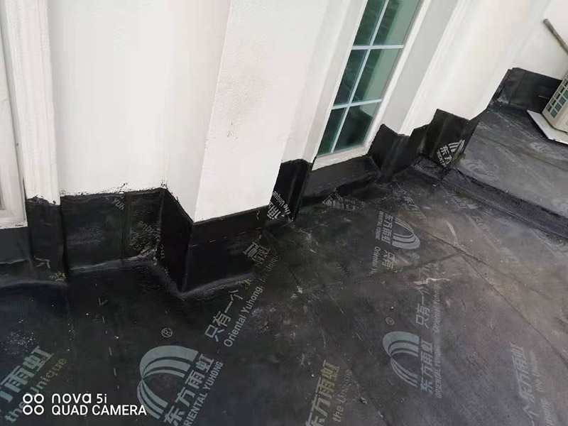 南京屋頂防水補漏施工現場